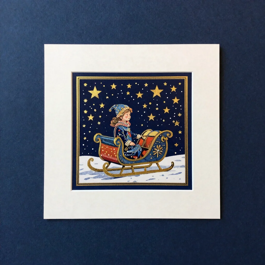 Starlit Sleigh Keepsake